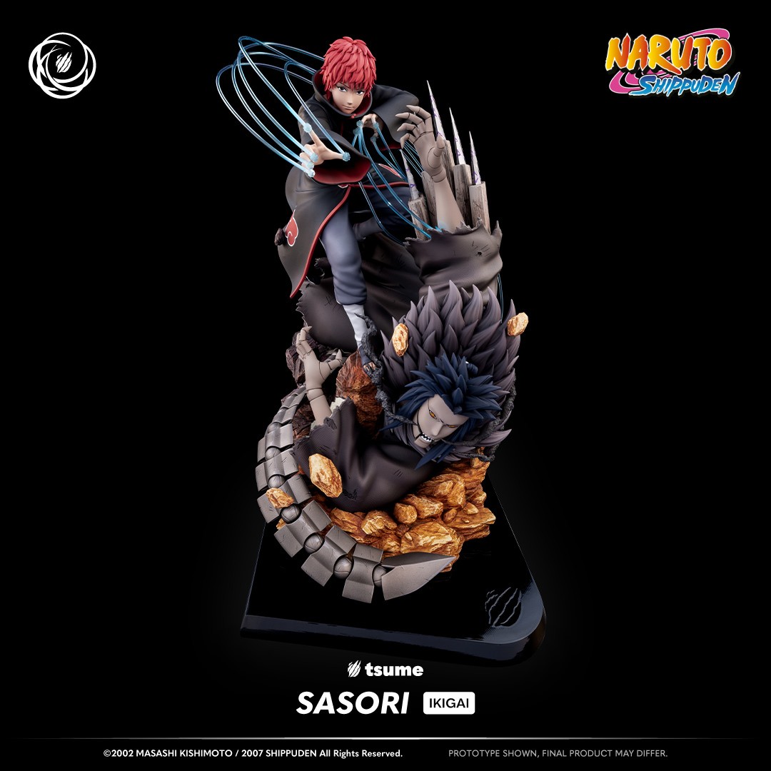 Naruto Sasori Ikigai Akatsuki Statues  (Prototype Shown) View 6