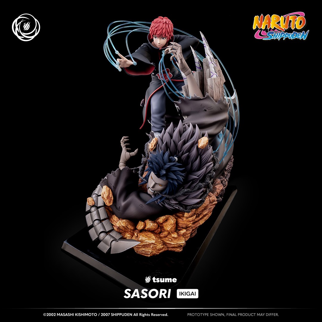 Naruto Sasori Ikigai Akatsuki Statues  (Prototype Shown) View 8