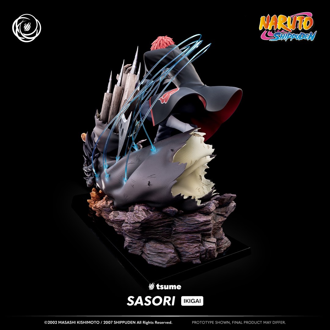 Naruto Sasori Ikigai Akatsuki Statues  (Prototype Shown) View 9