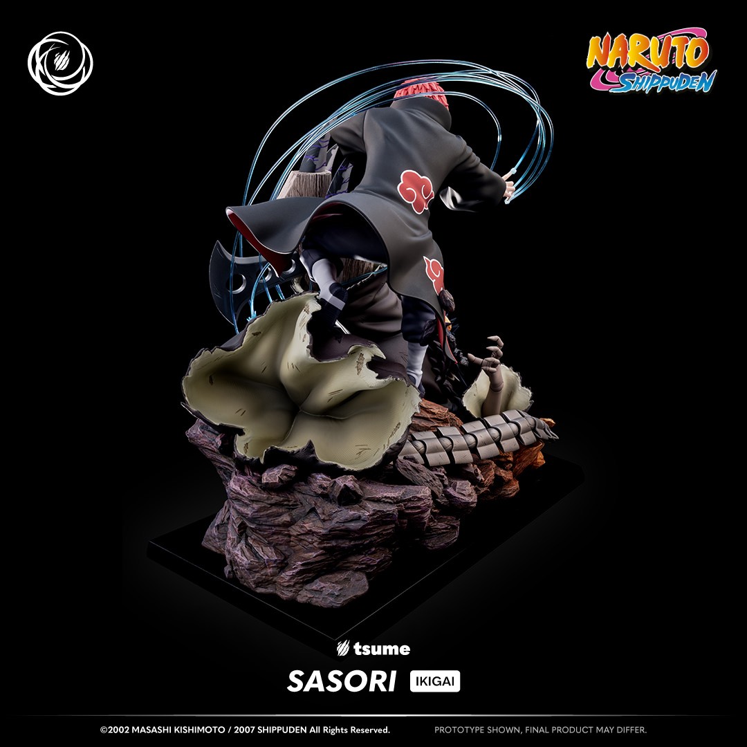 Naruto Sasori Ikigai Akatsuki Statues  (Prototype Shown) View 10
