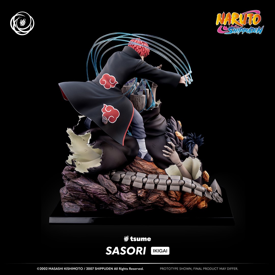 Naruto Sasori Ikigai Akatsuki Statues  (Prototype Shown) View 11
