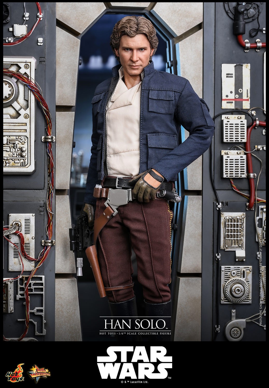 Star Wars Han Solo™ Sixth Scale Figure  (Prototype Shown) View 9