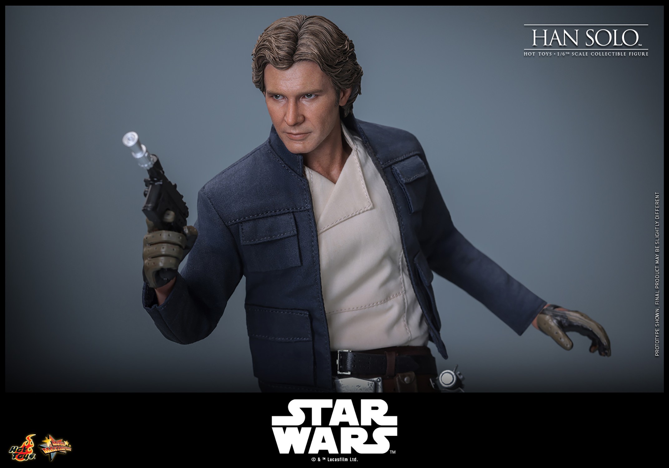 Star Wars Han Solo™ Sixth Scale Figure  (Prototype Shown) View 18