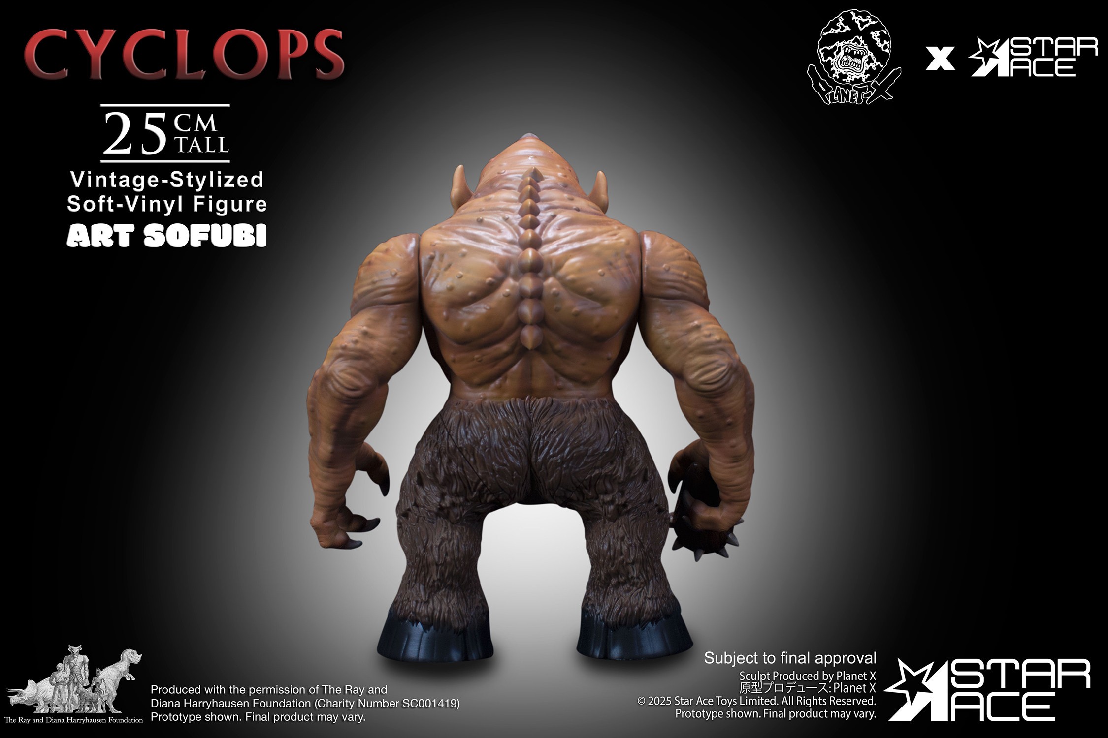 Ray Harryhausen Cyclops (Vintage-Stylized) Collectible Figure  (Prototype Shown) View 9
