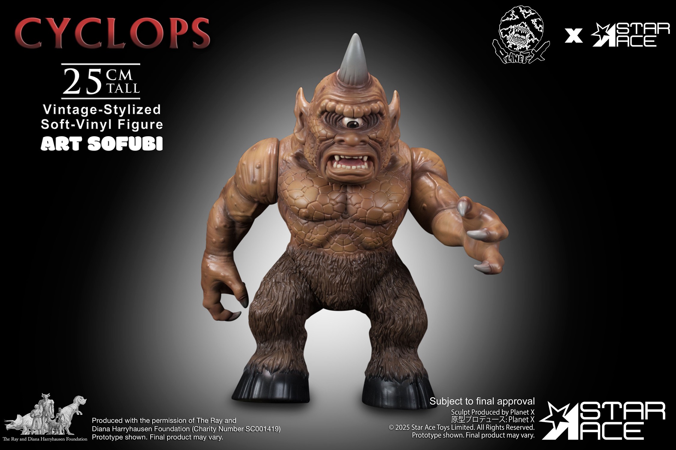 Ray Harryhausen Cyclops (Vintage-Stylized) Collectible Figure  (Prototype Shown) View 13
