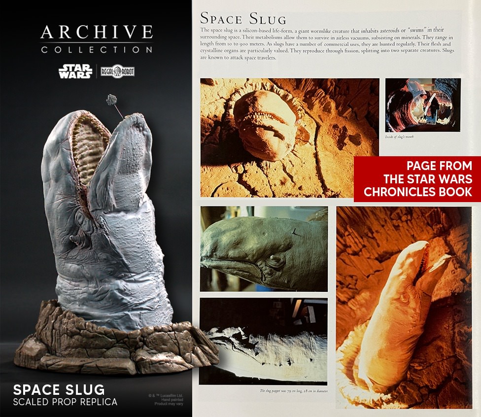 Star Wars Space Slug Scaled Replica  (Prototype Shown) View 13