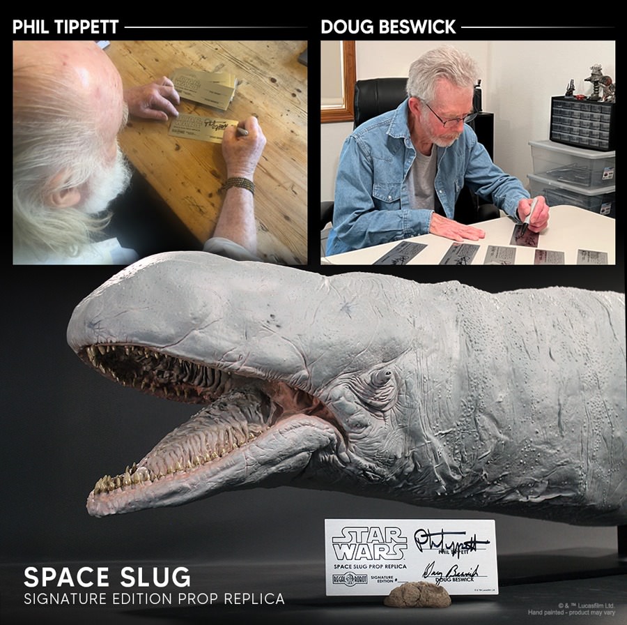 Star Wars Space Slug Prop Replica  (Prototype Shown) View 10