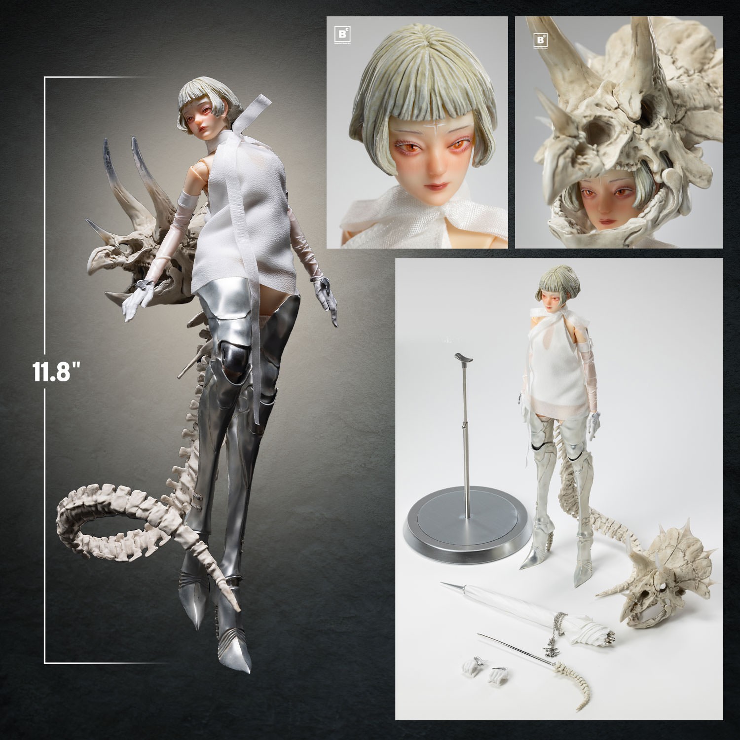 Ice Age Beautiful Chemistry x Entei Ryu - FIERCE GIRLS Sixth Scale