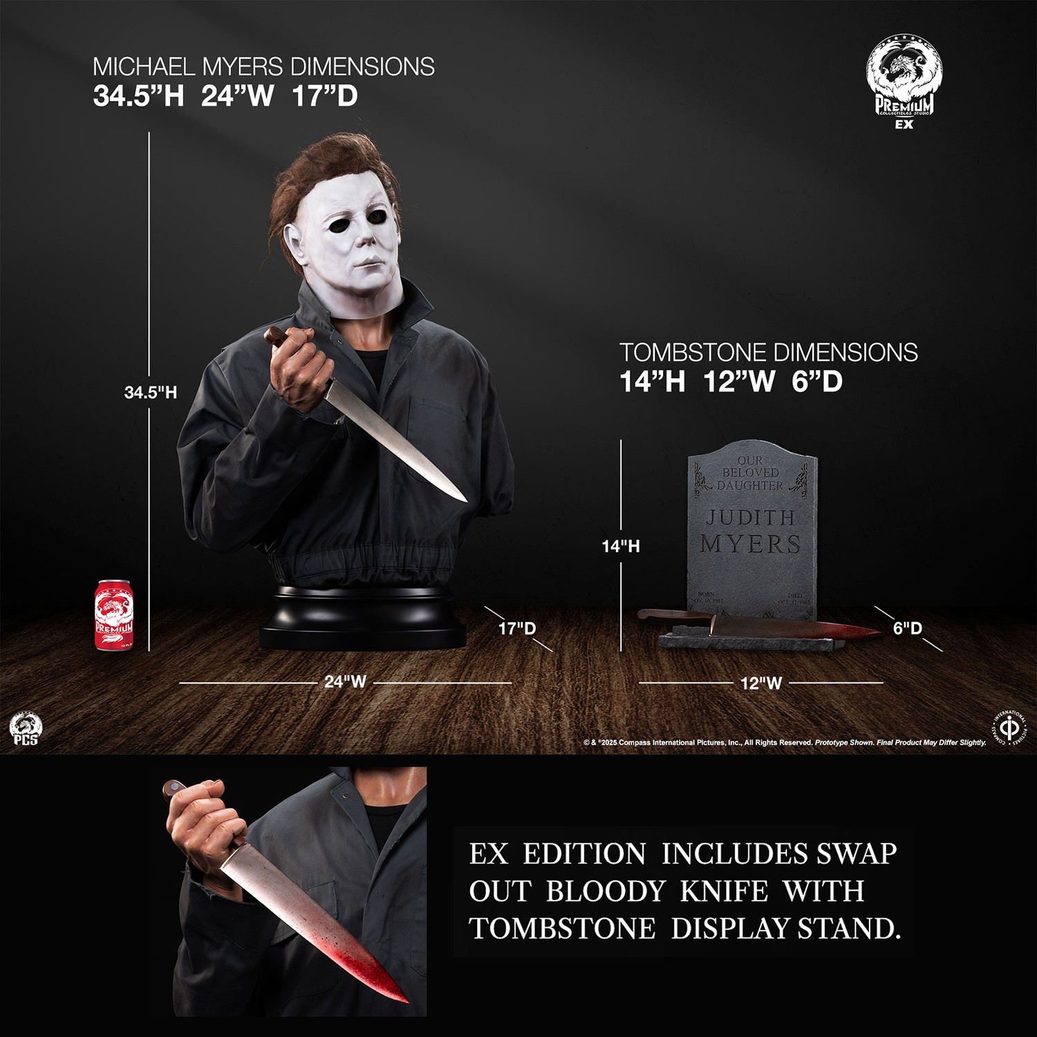Halloween Michael Myers (Exclusive Edition) Life-Size Bust  Exclusive Edition (Prototype Shown) View 2