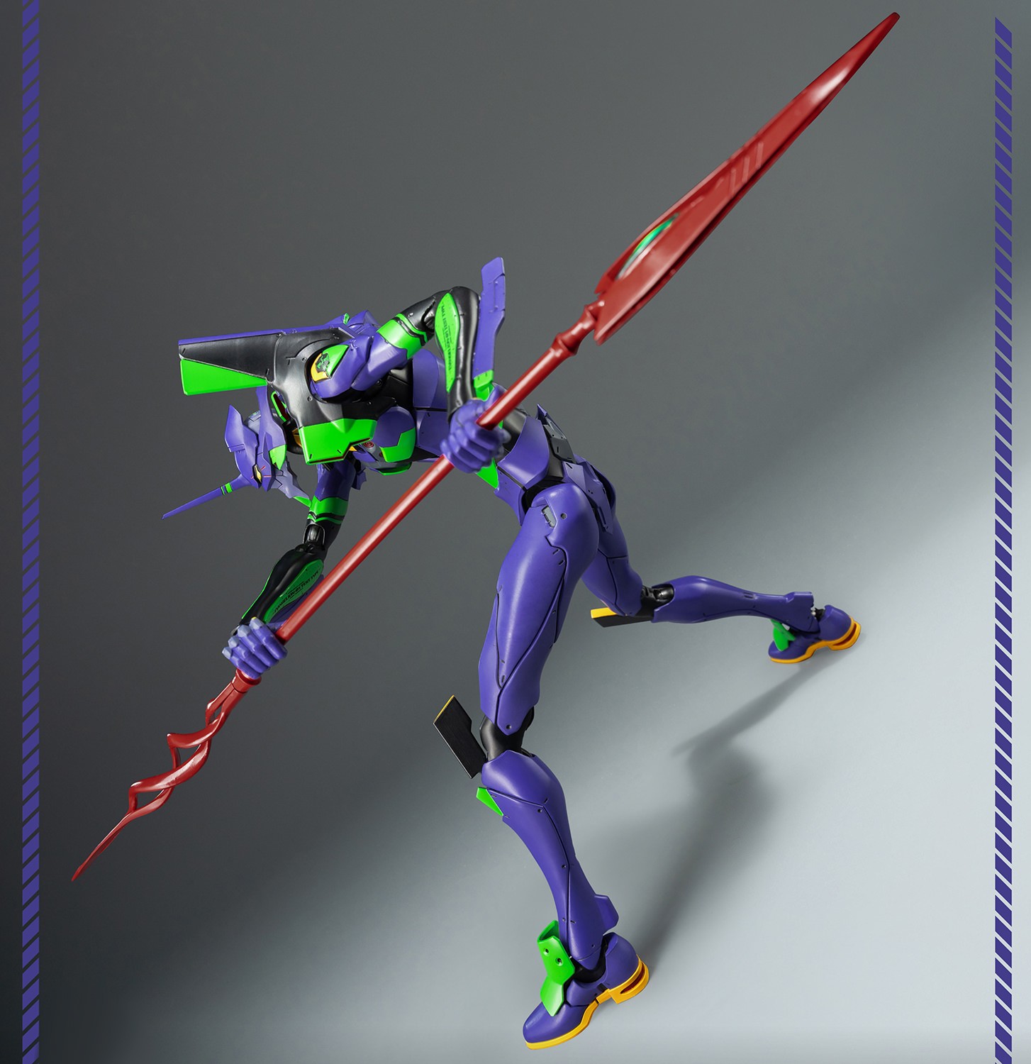 Evangelion ROBO-DOU Evangelion Test Type-01 (Final Battle Ver.) Action Figure  (Prototype Shown) View 3