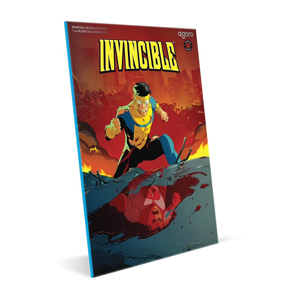 Invincible Invincible™ Season 2 Poster Foil Silver Collectible  (Prototype Shown) View 6