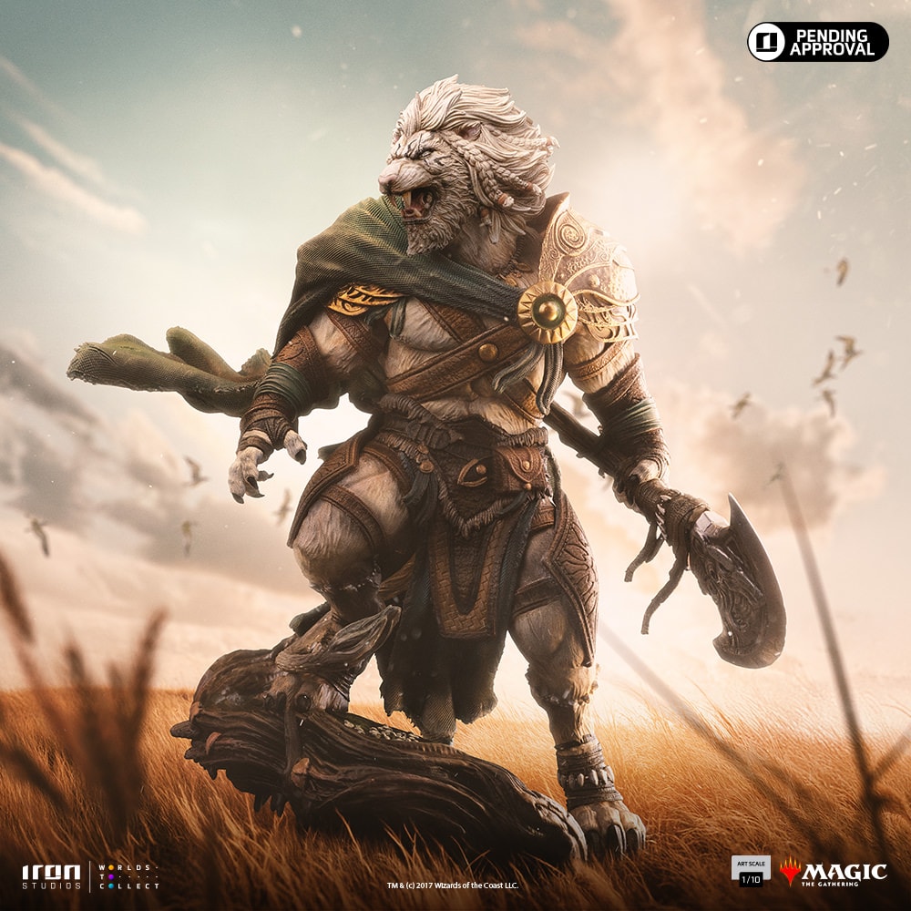 Magic: The Gathering Ajani Goldmane 1:10 Scale Statue  (Prototype Shown) View 3