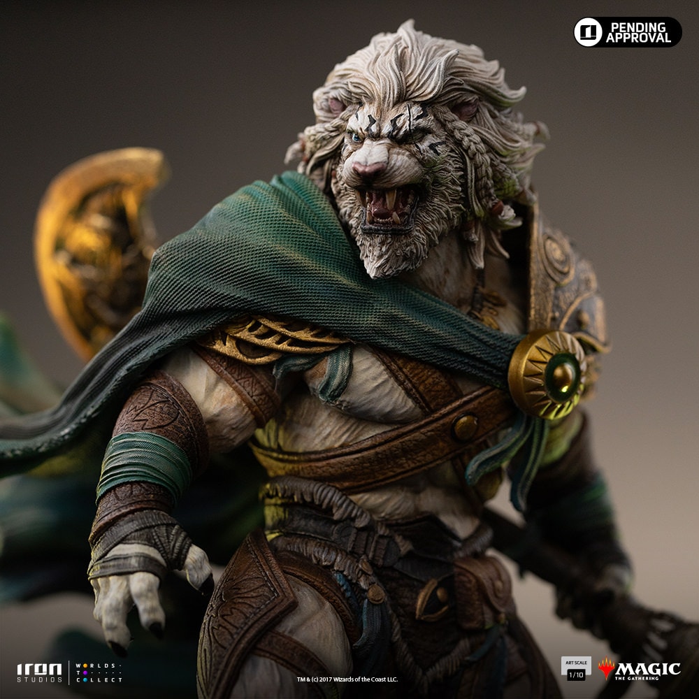 Magic: The Gathering Ajani Goldmane 1:10 Scale Statue  (Prototype Shown) View 4