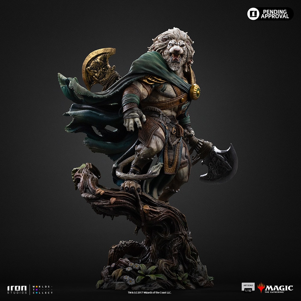 Magic: The Gathering Ajani Goldmane 1:10 Scale Statue  (Prototype Shown) View 9