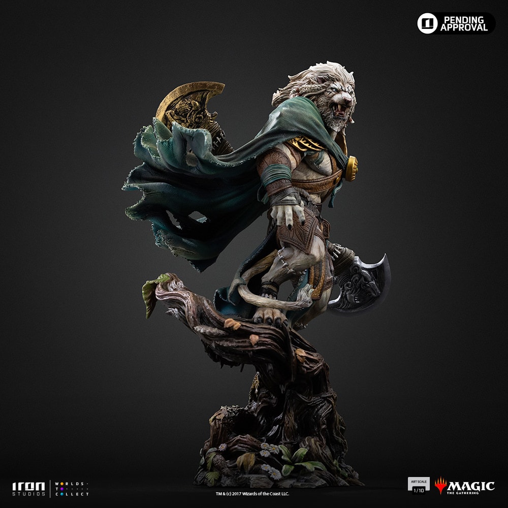 Magic: The Gathering Ajani Goldmane 1:10 Scale Statue  (Prototype Shown) View 11
