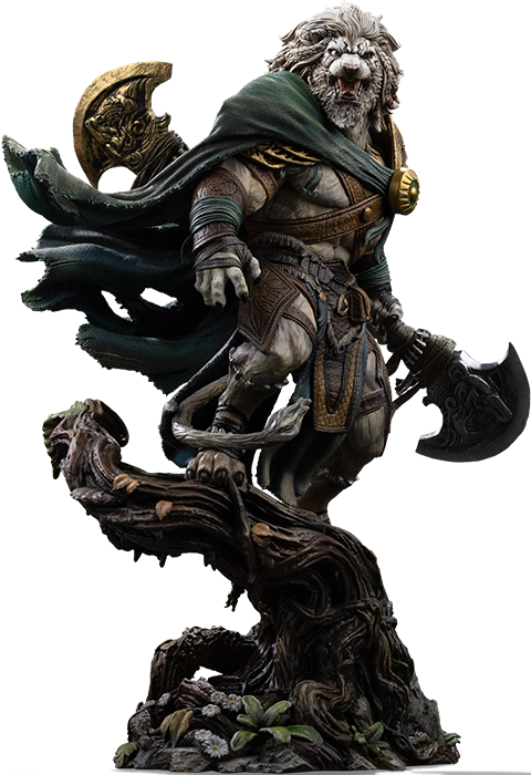 Magic: The Gathering Ajani Goldmane 1:10 Scale Statue  (Prototype Shown) View 15