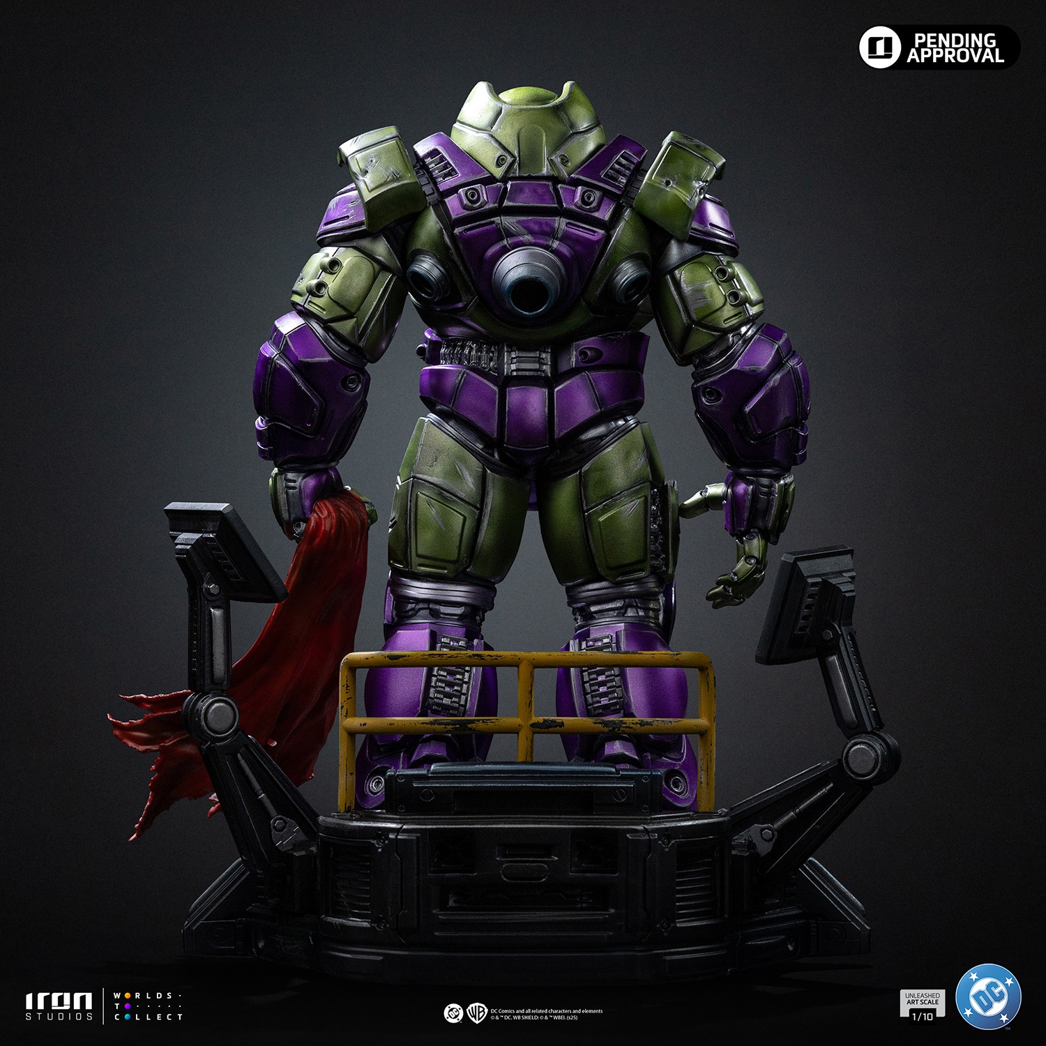 DC Comics Lex Luthor Unleashed 1:10 Scale Statue  (Prototype Shown) View 10