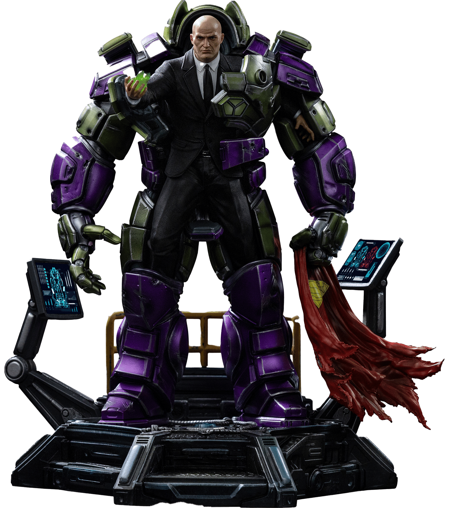 DC Comics Lex Luthor Unleashed 1:10 Scale Statue  (Prototype Shown) View 13