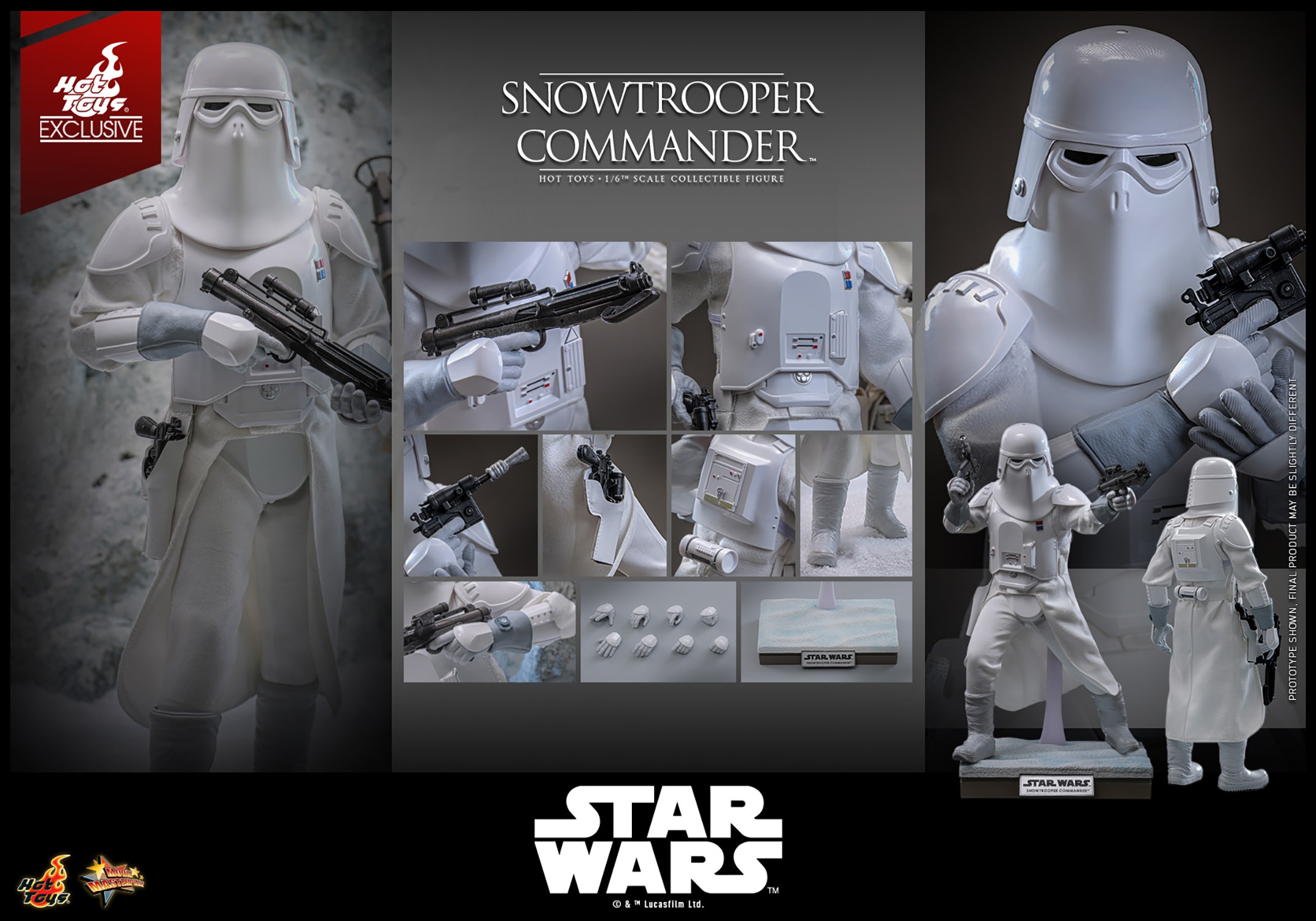 Star Wars Snowtrooper Commander™ Sixth Scale Figure  View 19