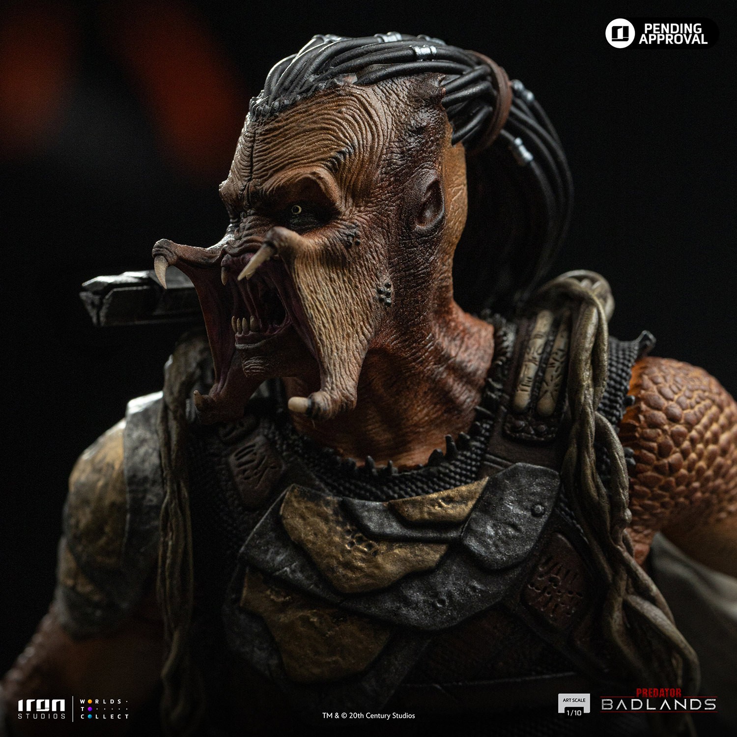 Predator Dek & Thia 1:10 Scale Statue  (Prototype Shown) View 6