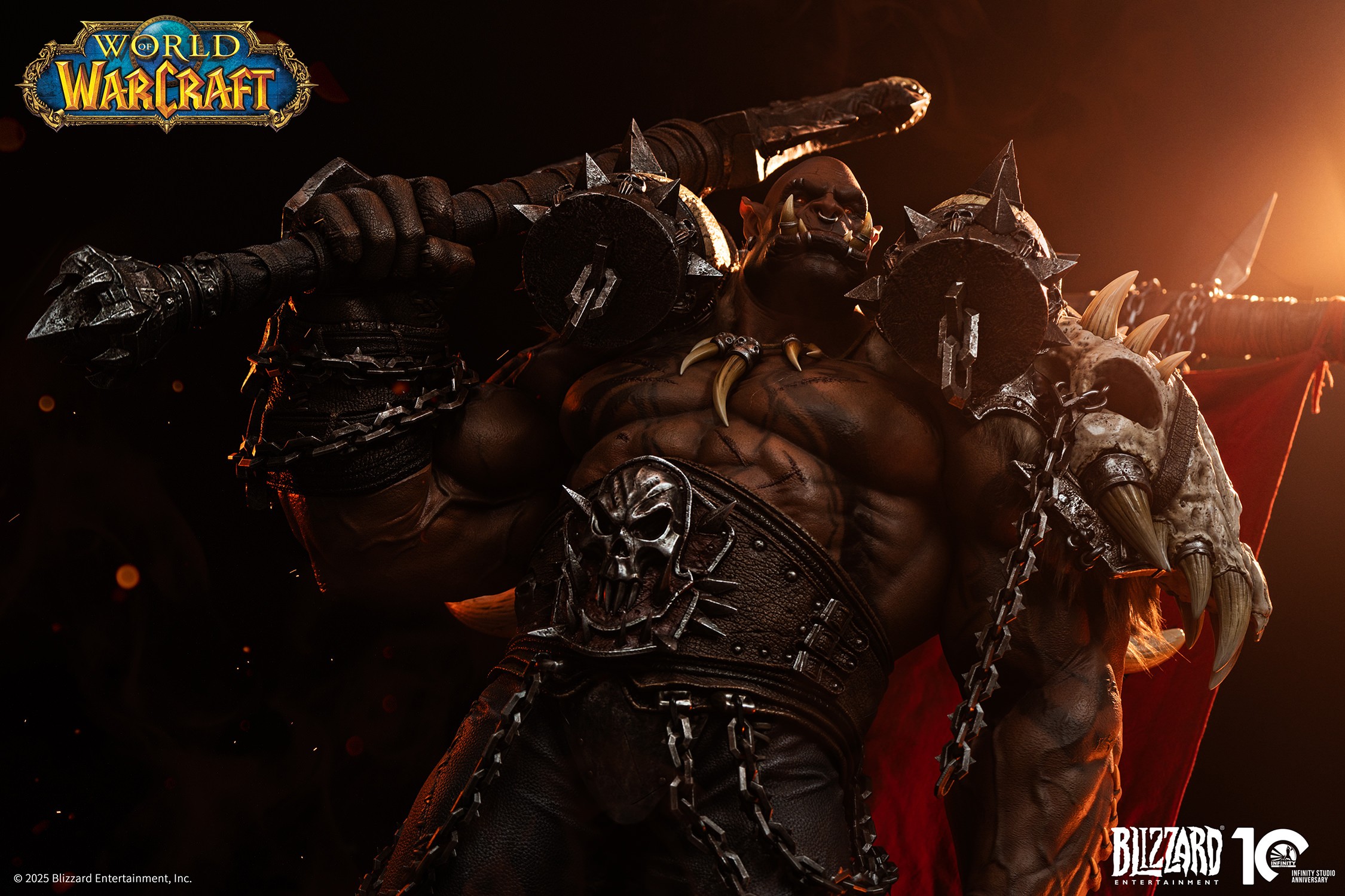 Warcraft Garrosh Hellscream 1:3 Scale Statue  (Prototype Shown) View 17