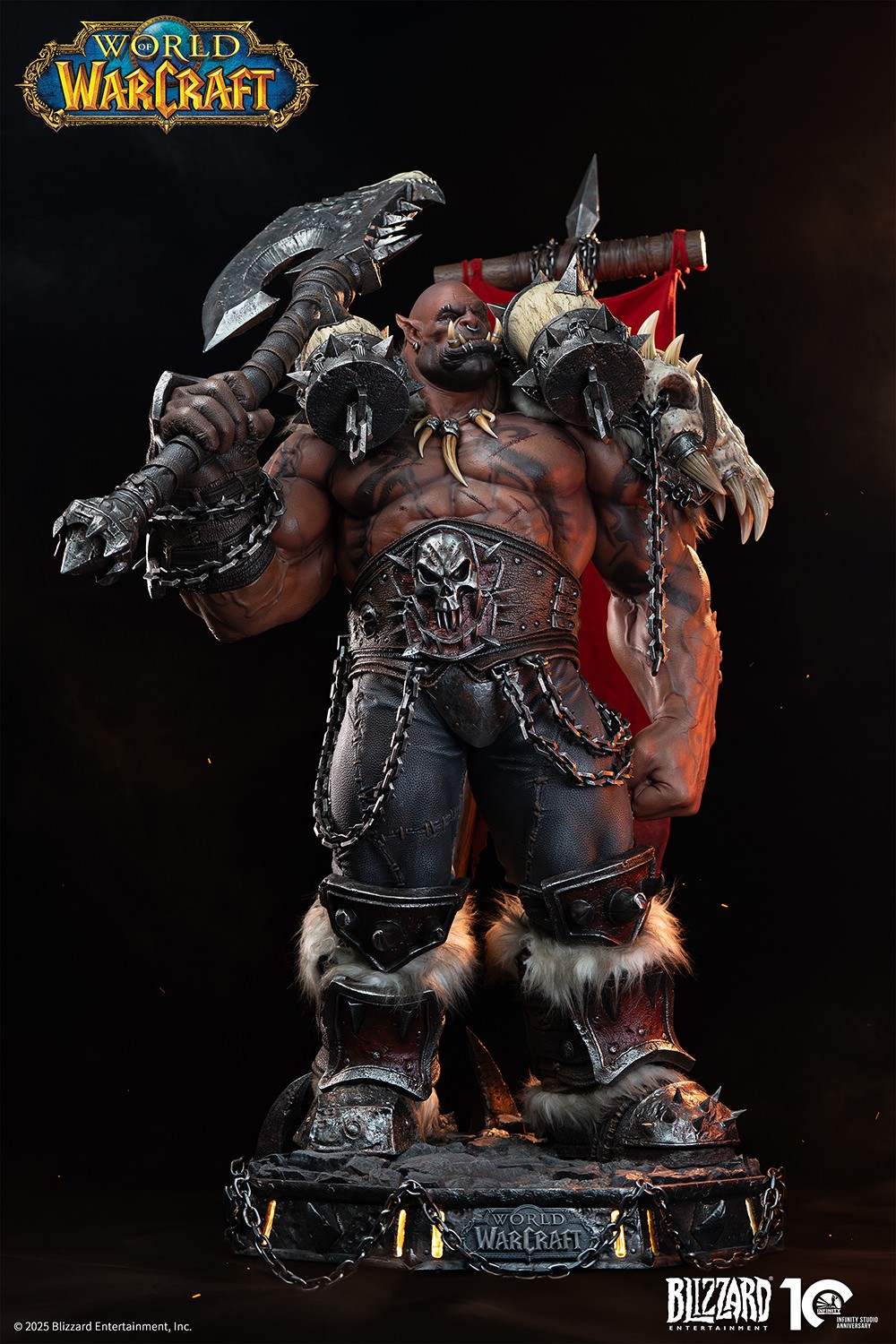 Warcraft Garrosh Hellscream 1:3 Scale Statue  (Prototype Shown) View 6