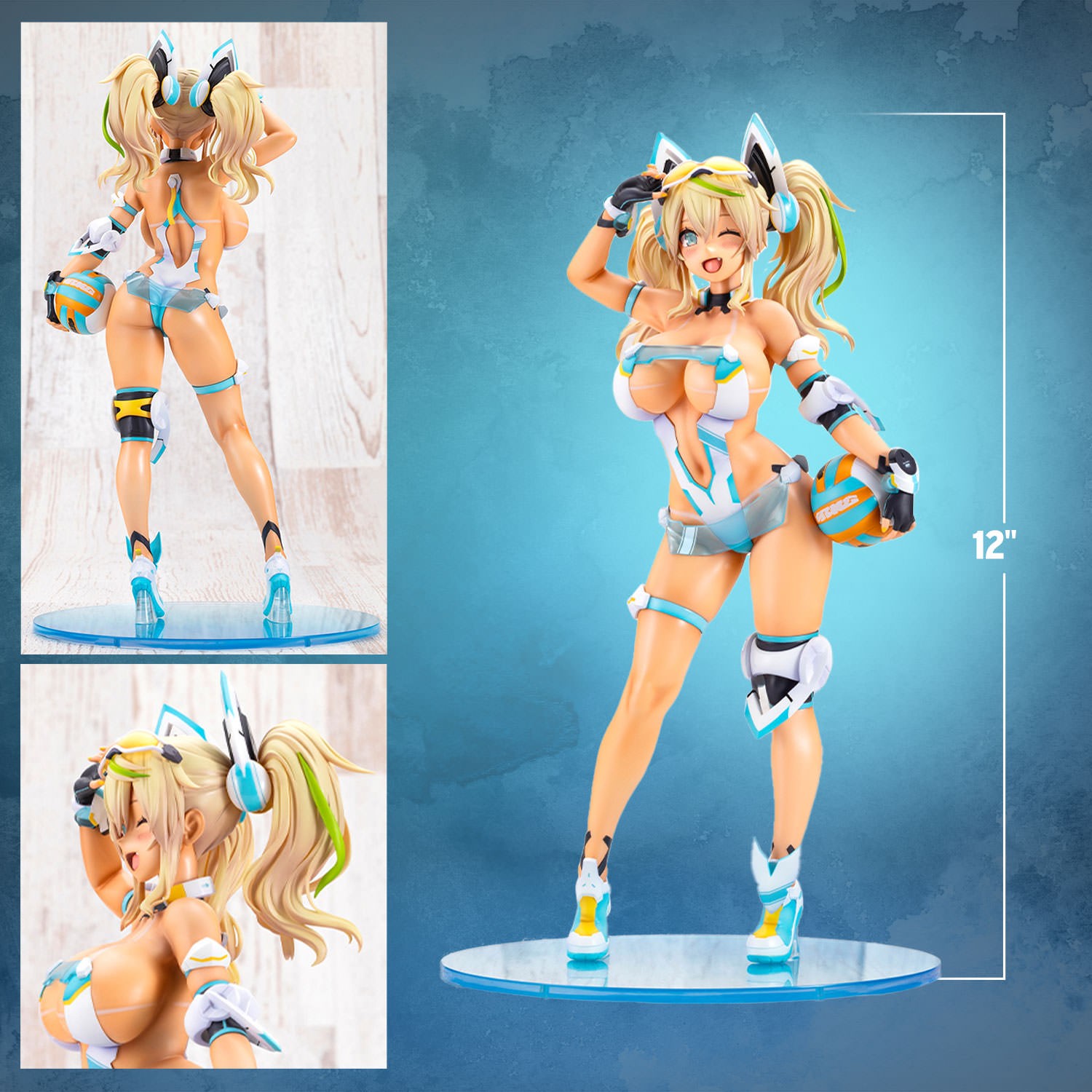 Phantasy Star Summer Color Gene (Summer Vacation) Statues  (Prototype Shown) View 2