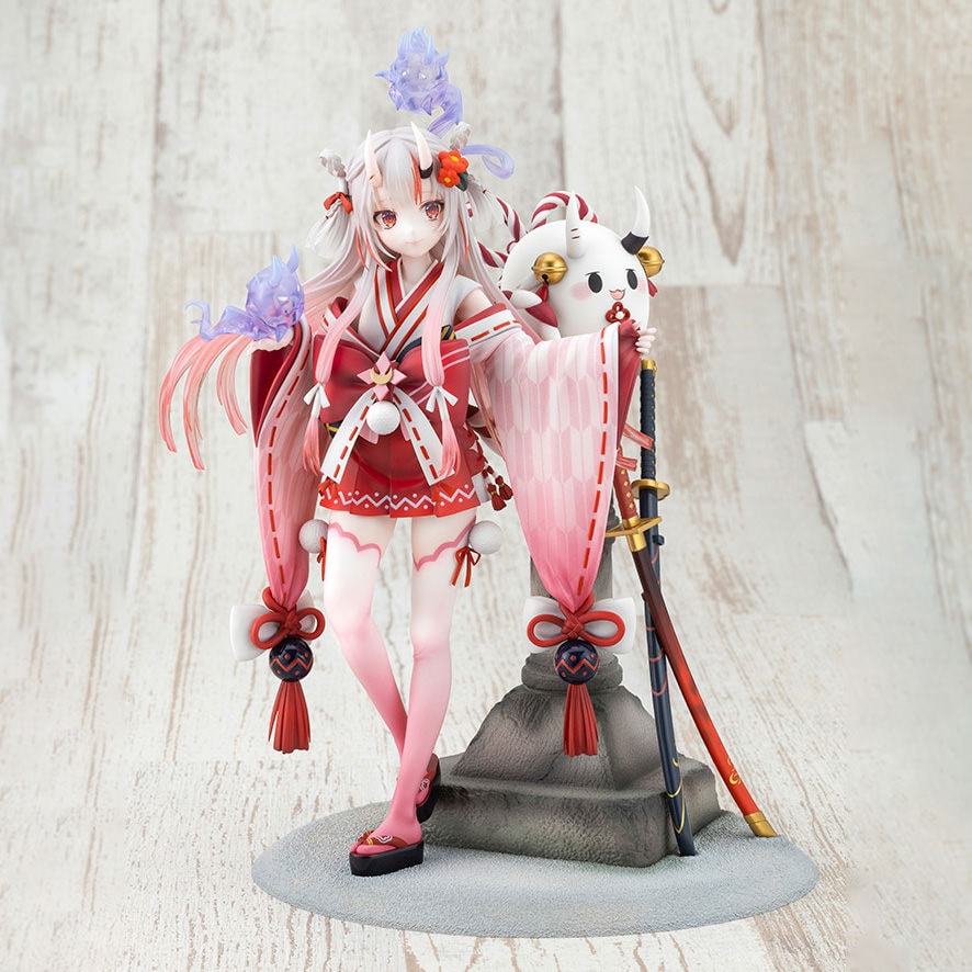Hololive Production Nakiri Ayame (Shrine Maiden Fortune Outfit Version) Statues  (Prototype Shown) View 1