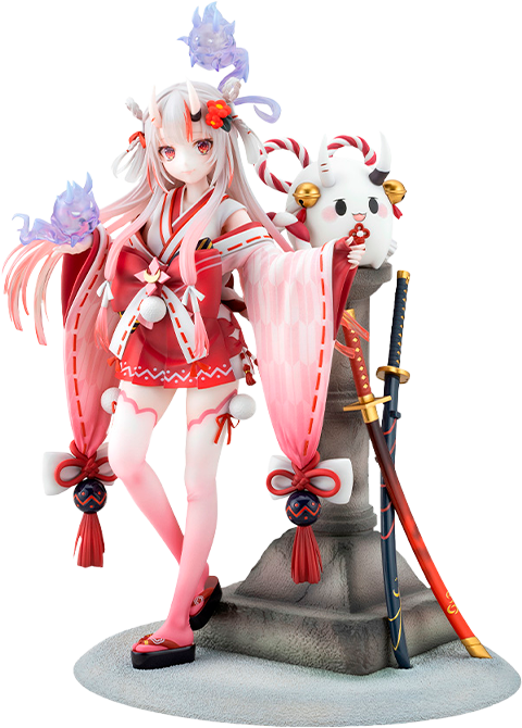 Hololive Production Nakiri Ayame (Shrine Maiden Fortune Outfit Version) Statues  (Prototype Shown) View 9