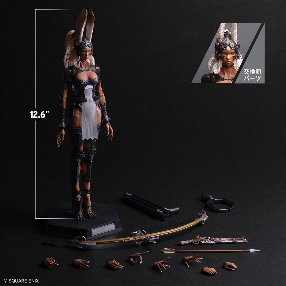 ファイナルファンタジーXII PLAY ARTS ARMS Fran PLAY ARTS SHIN Action Figure by Sqaure Enix | Sideshow