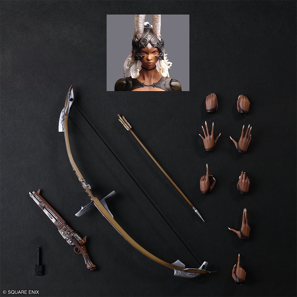 Final Fantasy Fran Action Figure  (Prototype Shown) View 8