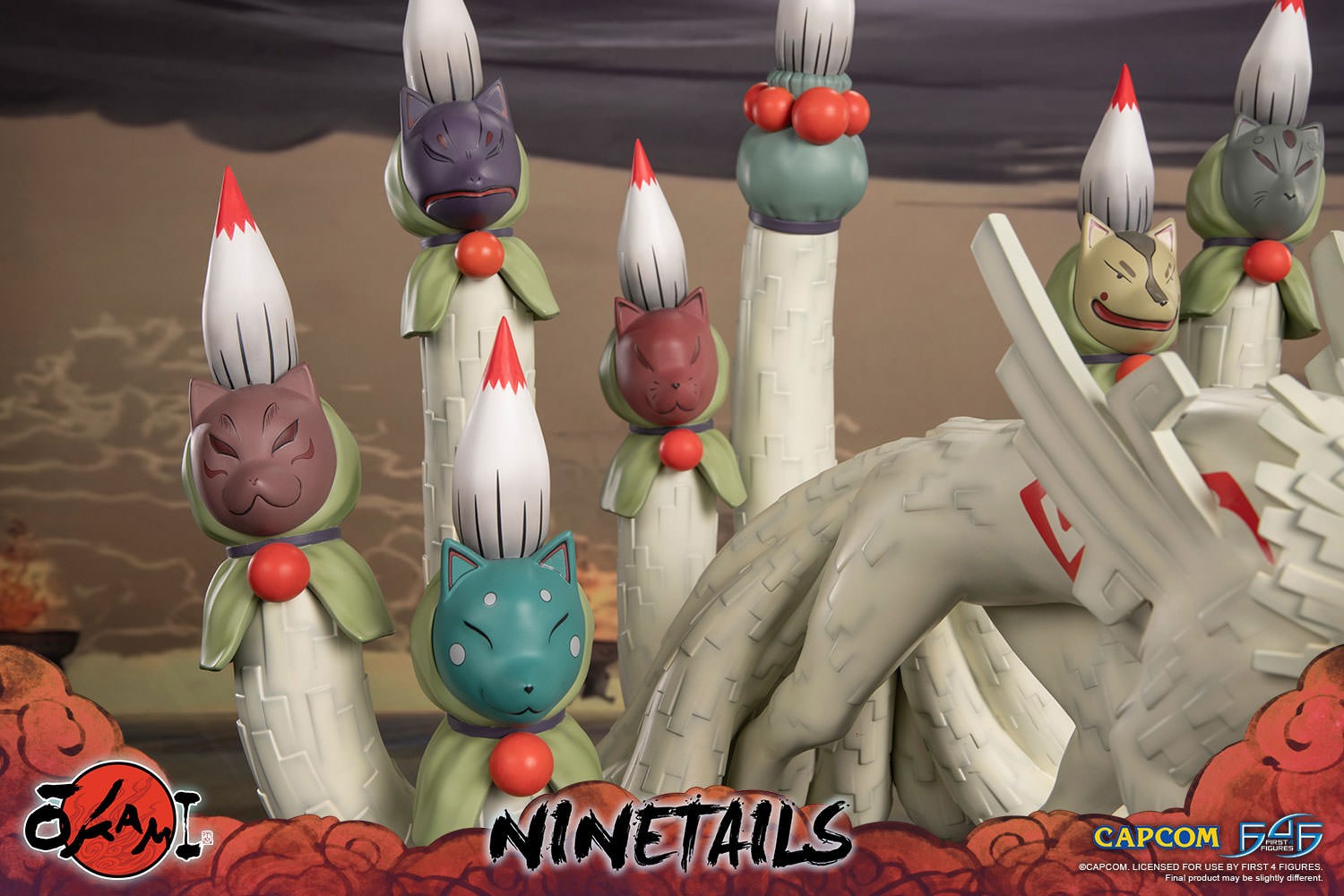 Okami Ninetails Statues  (Prototype Shown) View 16