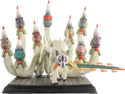 Okami Ninetails Statues  (Prototype Shown) View 21