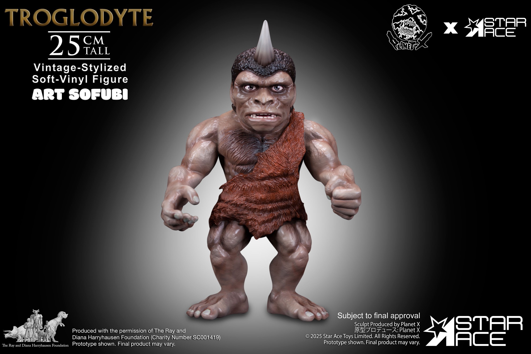Ray Harryhausen Troglodyte (Vintage-Styled) Collectible Figure  (Prototype Shown) View 11