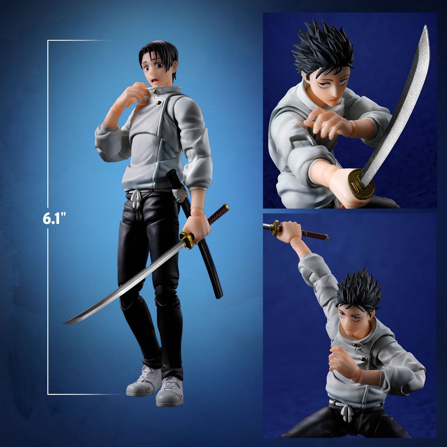 Jujutsu Kaisen Yuta Okkotsu -Special Grade Jujutsu Sorcerer- Action Figure  (Prototype Shown) View 2