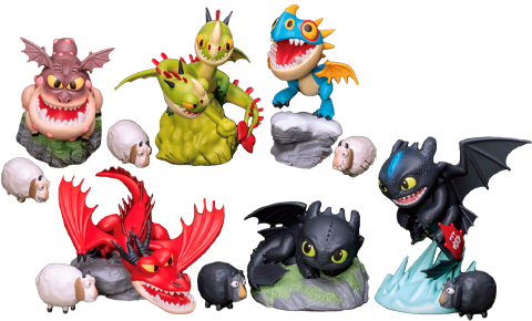How to Train Your Dragon How To Train Your Dragon Blind Box Set  (Prototype Shown) View 10