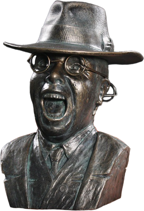 Indiana Jones Melting Toht Two-Sided Bust  (Prototype Shown) View 8