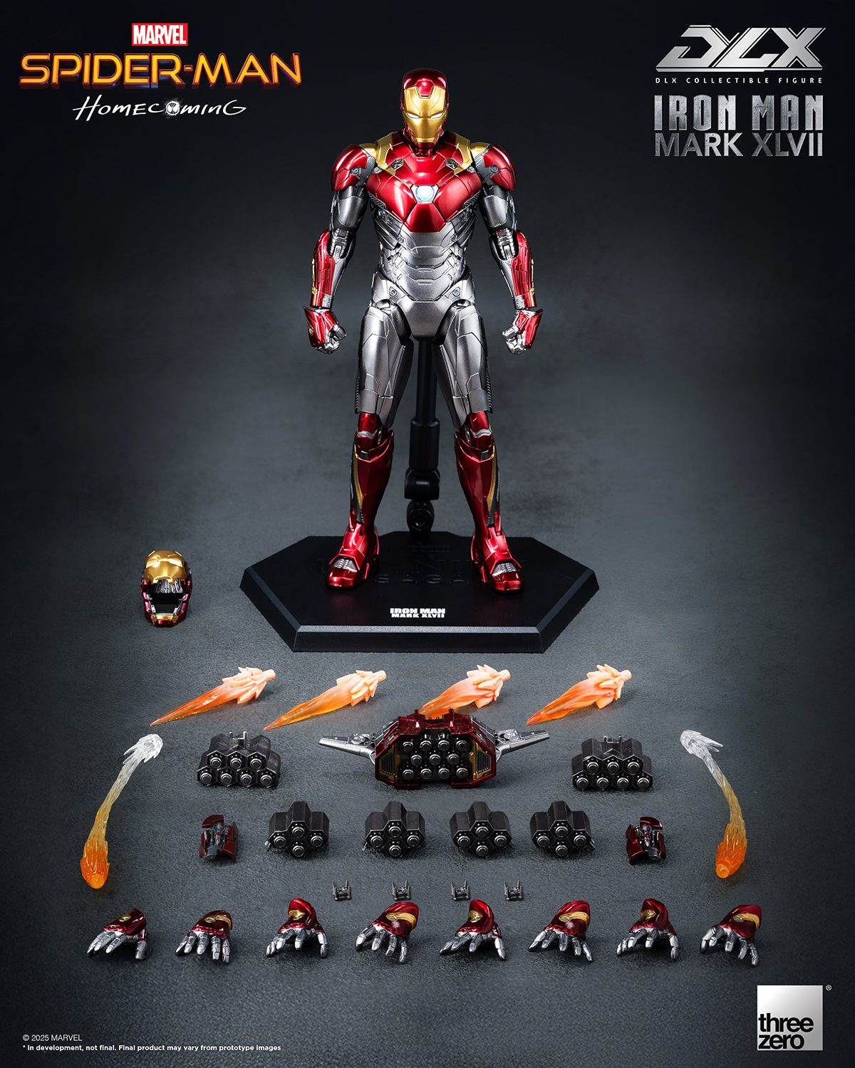 DLX Iron Man Mark 47 Action Figure by threezero | Sideshow