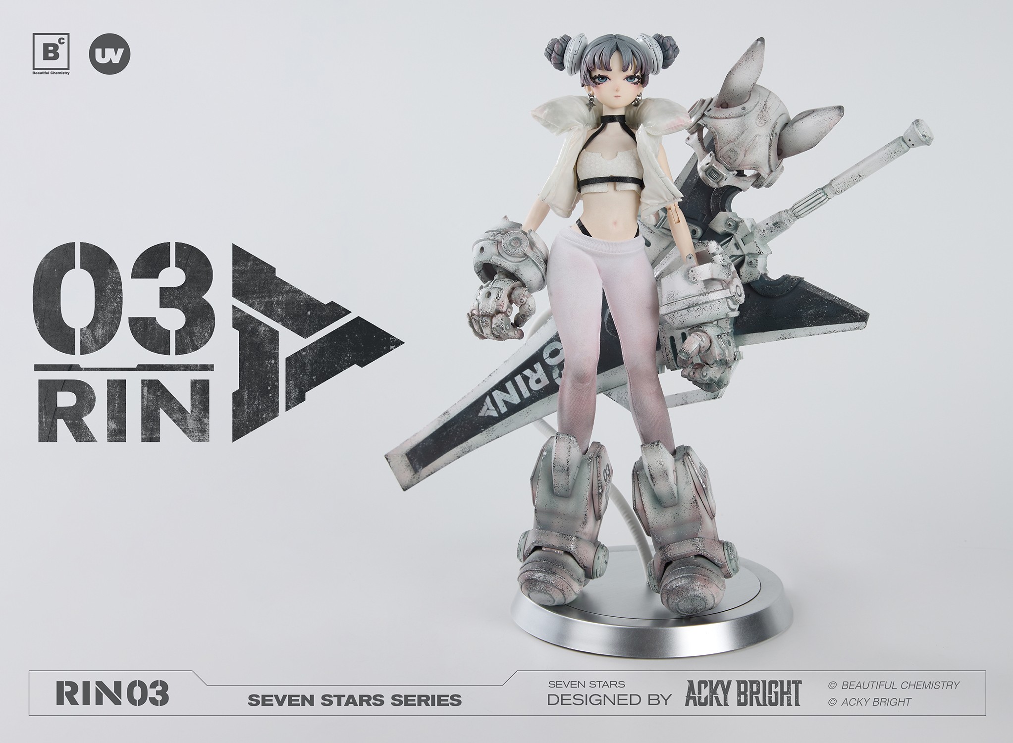 CHEMISTRY フィギュア The Rin - Beautiful Chemistry x Acky Bright - Seven Stars Series