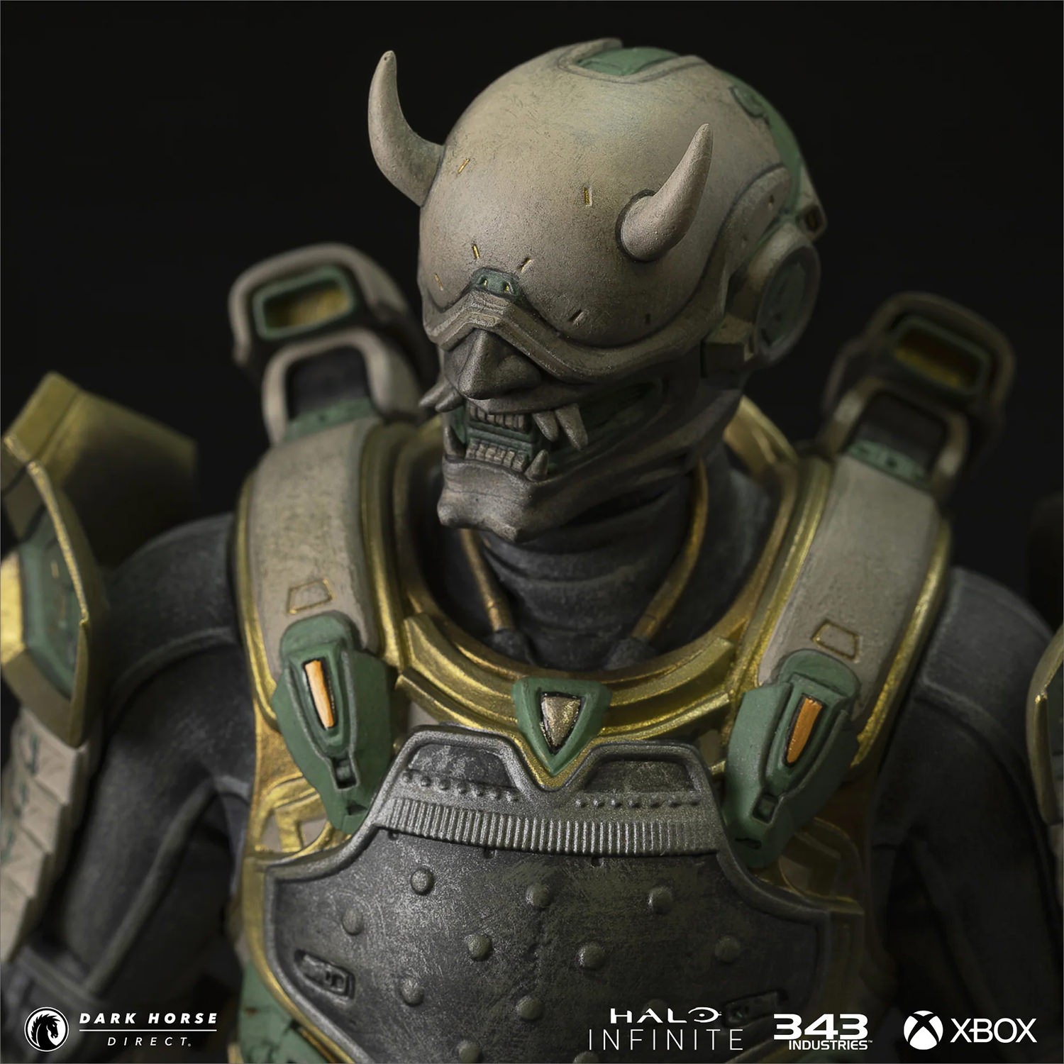 HALO Spartan Chonmage/Yokai Statues  (Prototype Shown) View 4