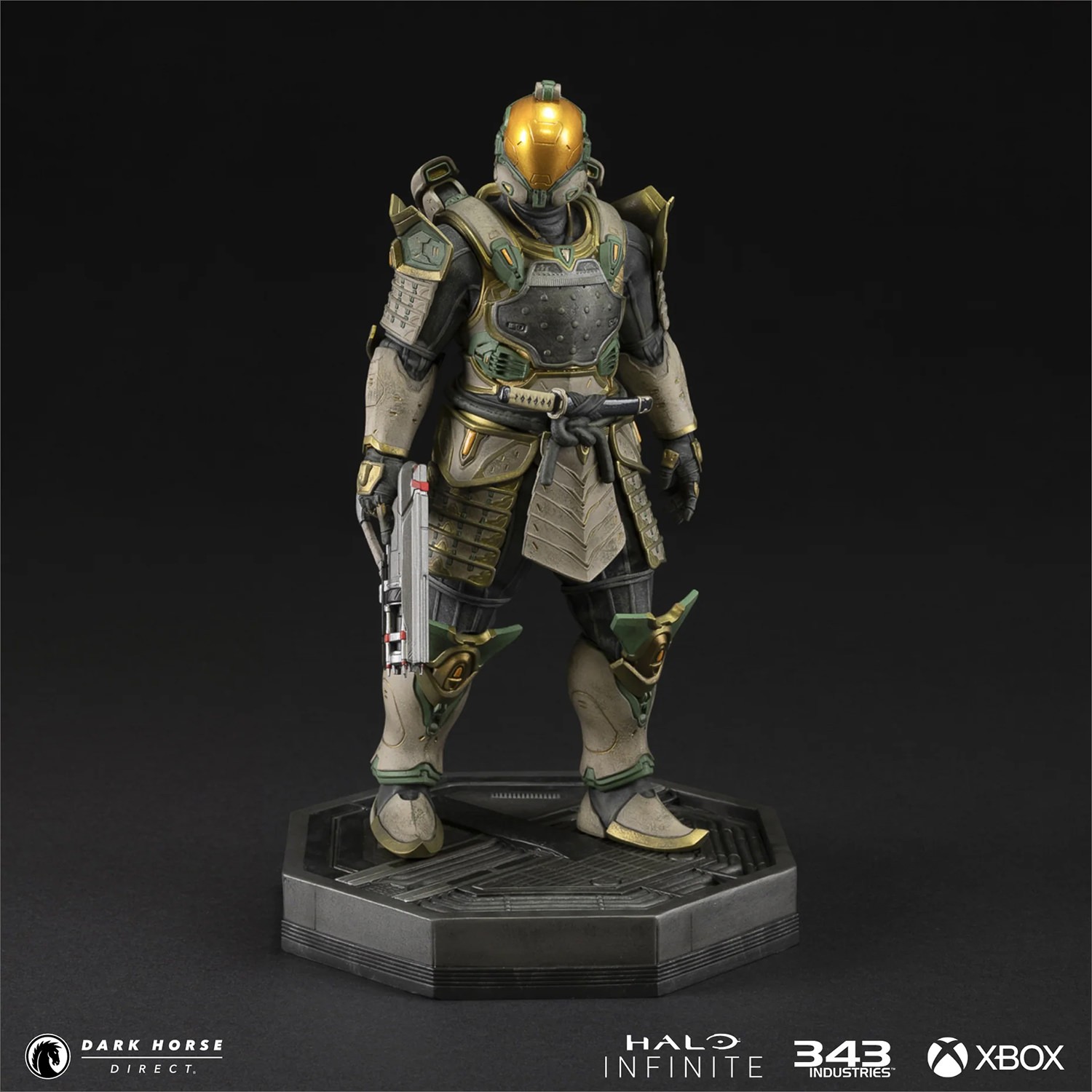 HALO Spartan Chonmage/Yokai Statues  (Prototype Shown) View 8