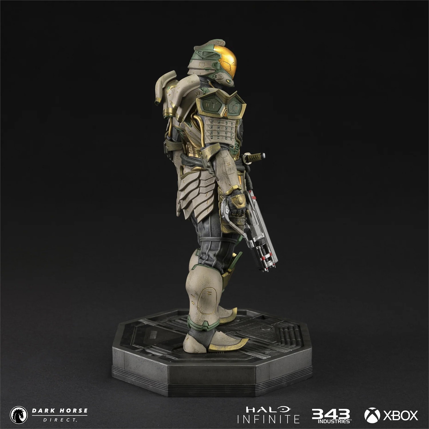 HALO Spartan Chonmage/Yokai Statues  (Prototype Shown) View 14