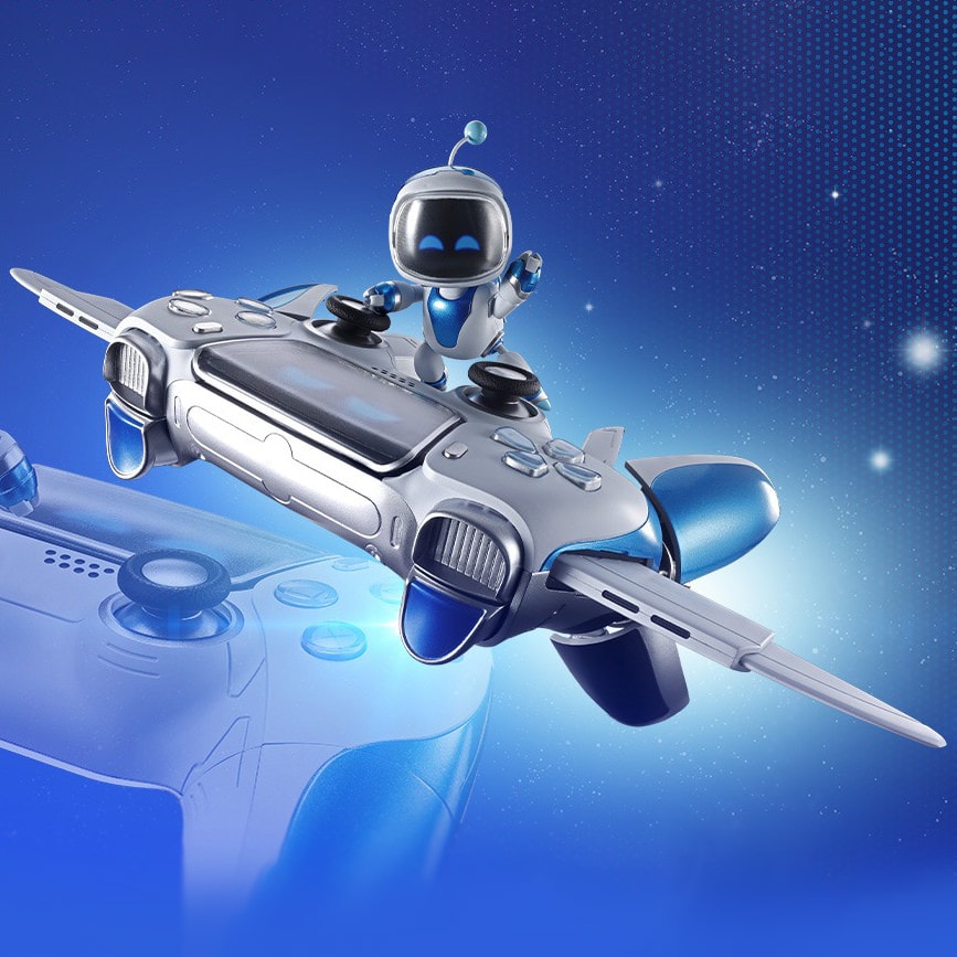 Astro Bot Astro Bot & Dual Speeder Action Figure  (Prototype Shown) View 1