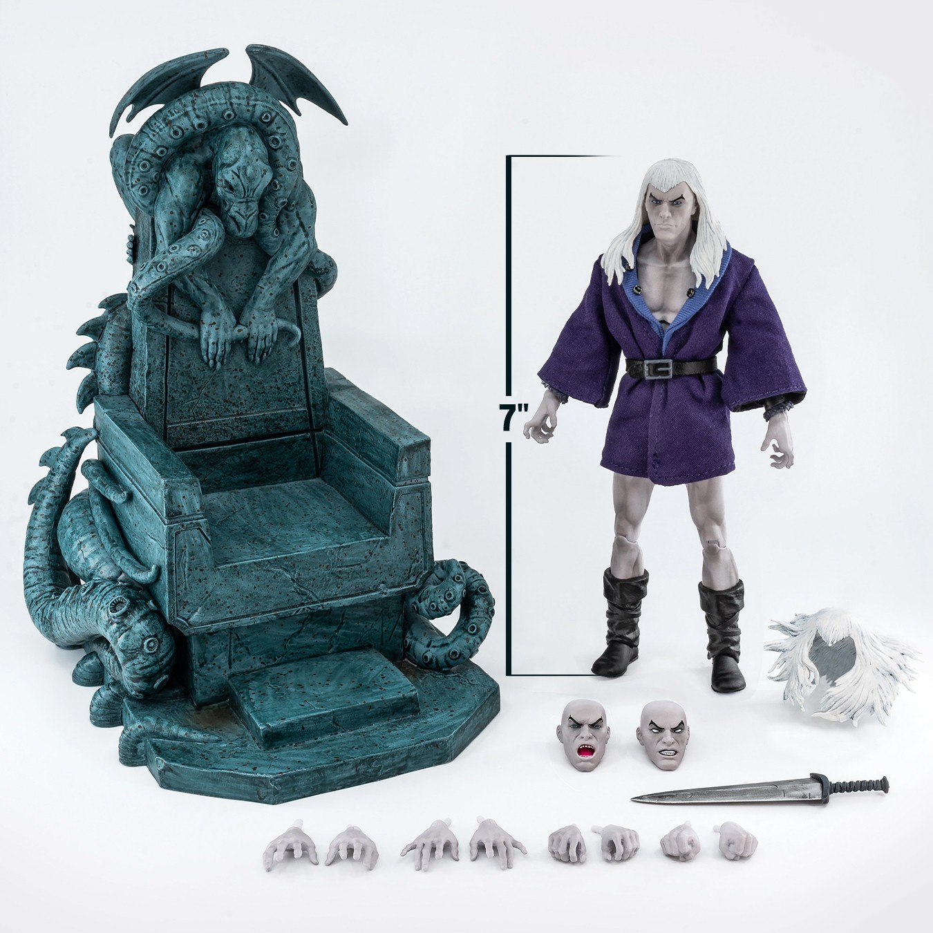 Fire and Ice Nekron Action Figure  (Prototype Shown) View 2