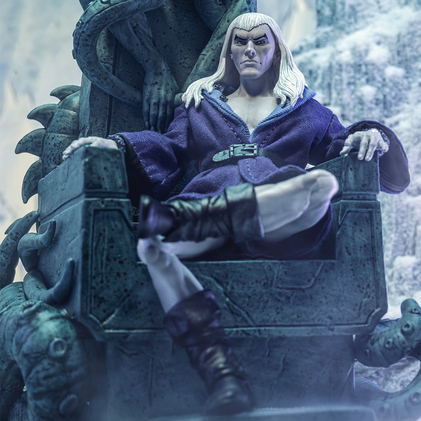 Fire and Ice Nekron Action Figure  (Prototype Shown) View 3