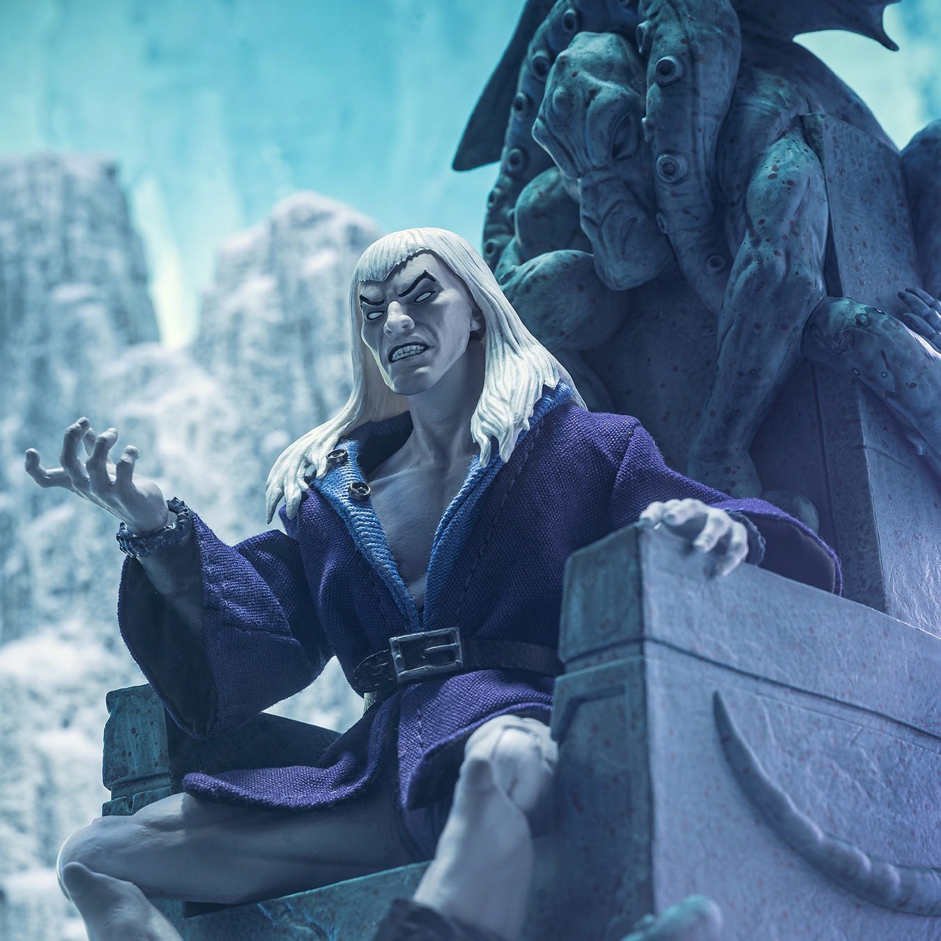 Fire and Ice Nekron Action Figure  (Prototype Shown) View 4