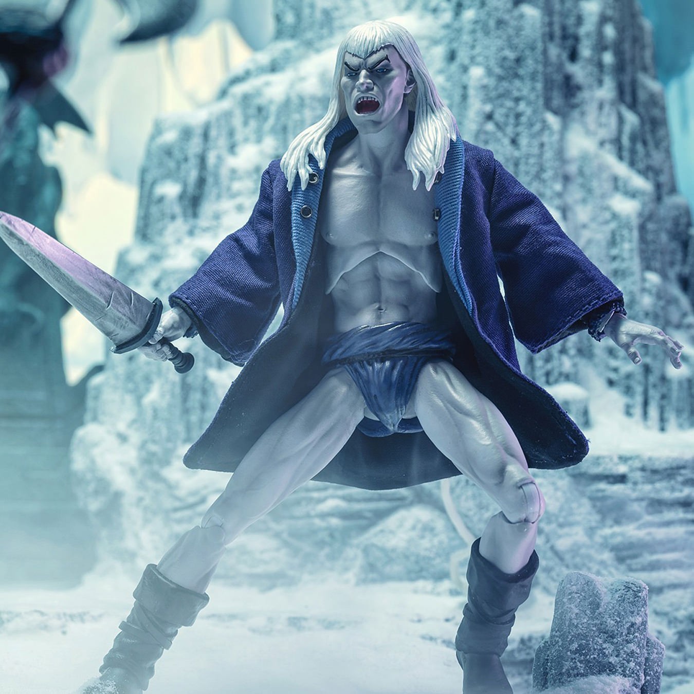 Fire and Ice Nekron Action Figure  (Prototype Shown) View 5