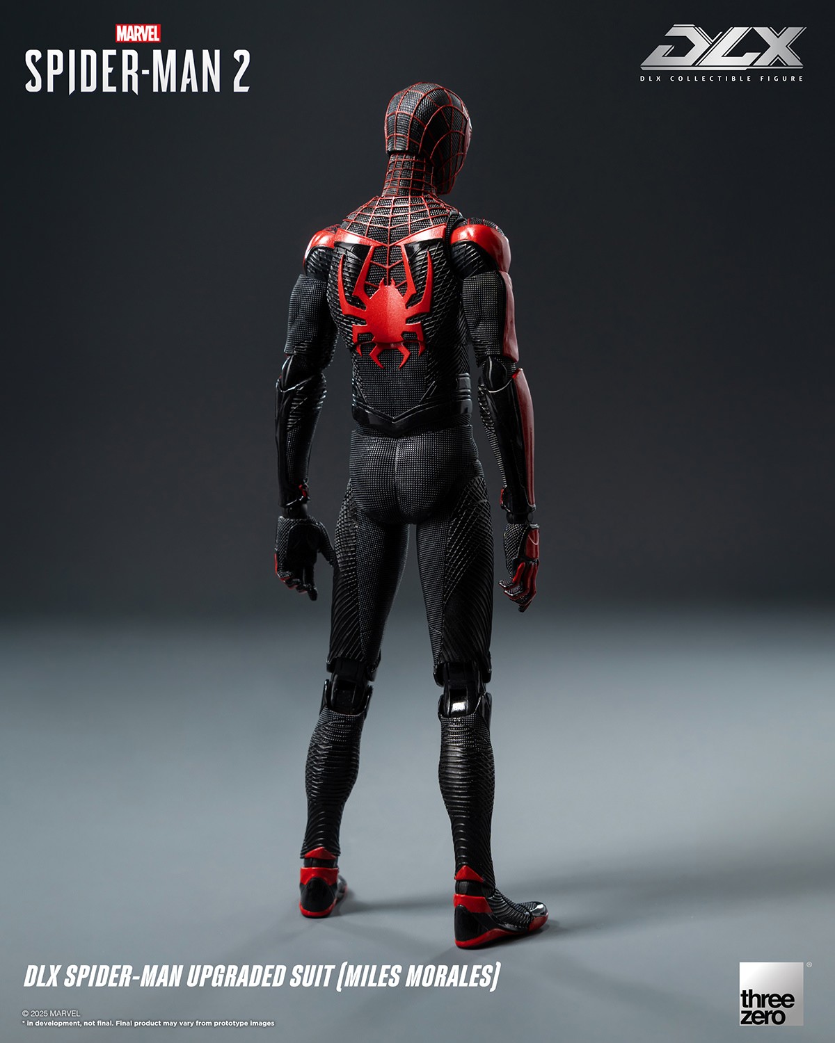 Marvel DLX Spider-Man Upgraded Suit (Miles Morales) Action Figure  (Prototype Shown) View 7