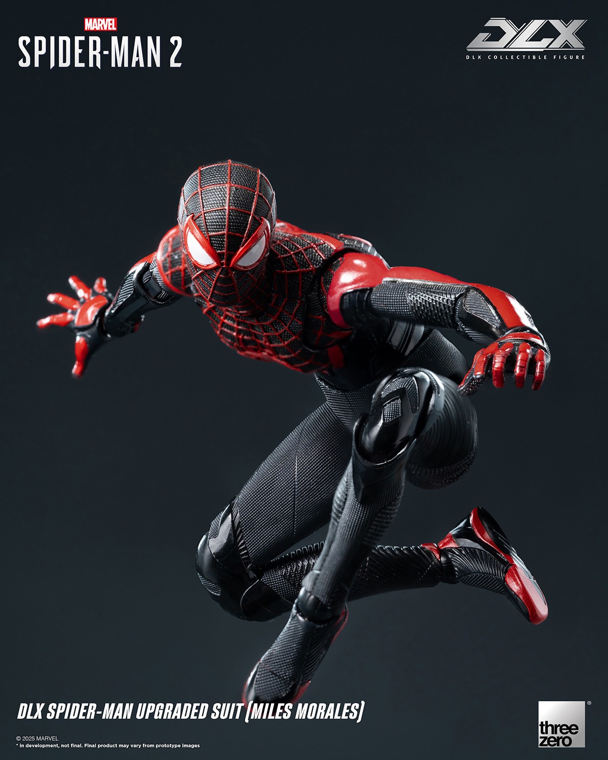 Marvel DLX Spider-Man Upgraded Suit (Miles Morales) Action Figure  (Prototype Shown) View 8