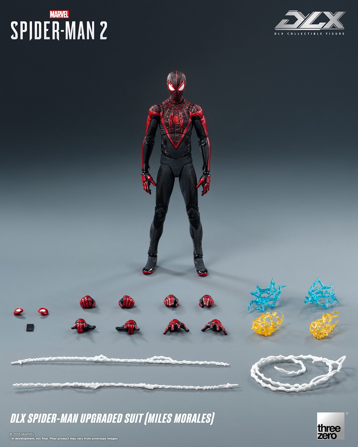 Marvel DLX Spider-Man Upgraded Suit (Miles Morales) Action Figure  (Prototype Shown) View 15